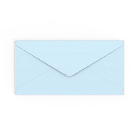Enveloppe bleue pâle 110x220 mm (DL)