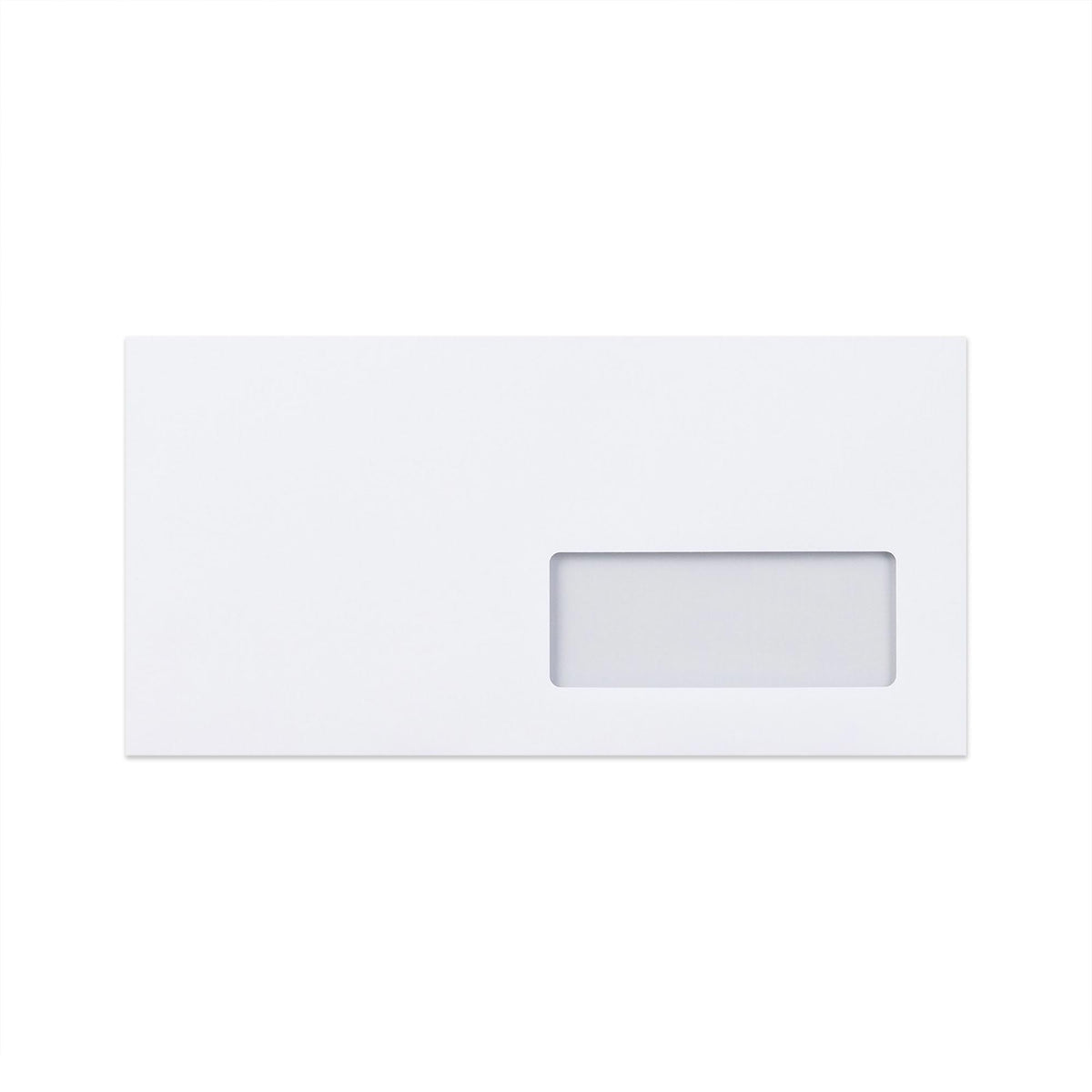Enveloppe blanche 110x220 mm (DL)