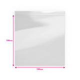 Sachets transparents Zip
