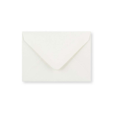 Enveloppe blanche vergée légère (90 g/m²) 82x113 mm (C7)