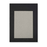 Enveloppe Noire avec Dos en Carton Rigide 229x162 mm (C5)