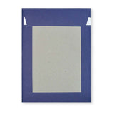 Enveloppe Bleu Marine avec Dos en Carton Rigide 229x162 mm (C5)