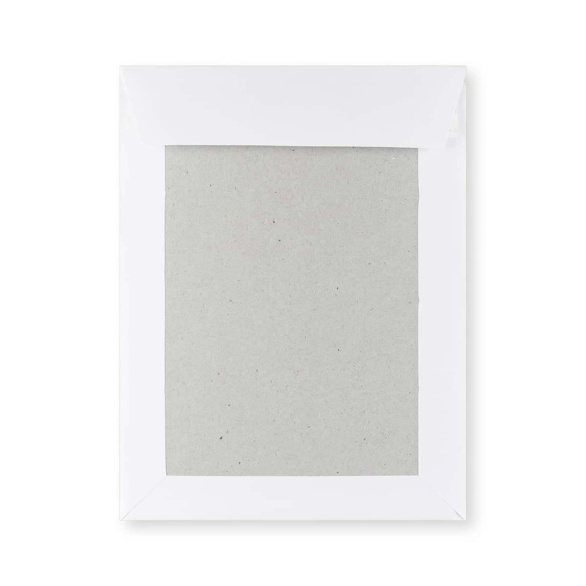 Enveloppe Blanche à Dos Cartonné 241x178 mm