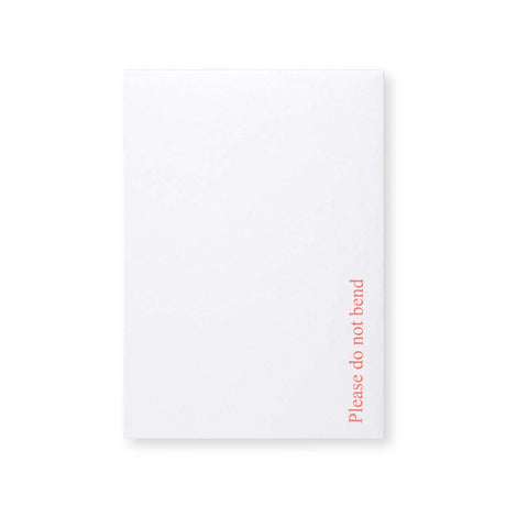 Enveloppe Blanche à Dos Cartonné – Imprimée 324x229 mm (C4)
