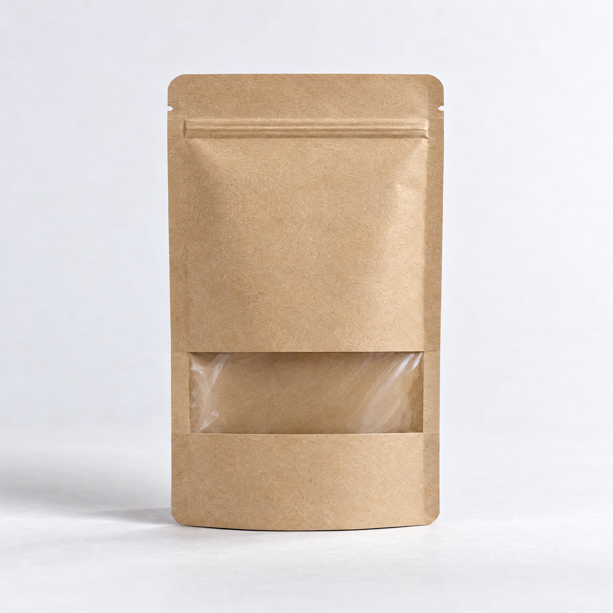 Sac alimentaires Doypack avec fenêtre