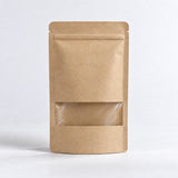 Sac alimentaires Doypack avec fenêtre