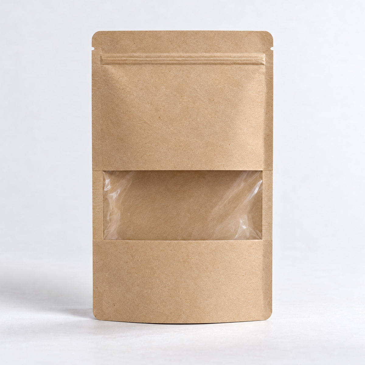 Sac alimentaires Doypack avec fenêtre