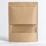 Sac alimentaires Doypack avec fenêtre