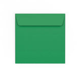 Enveloppe verte profonde 155x155 mm