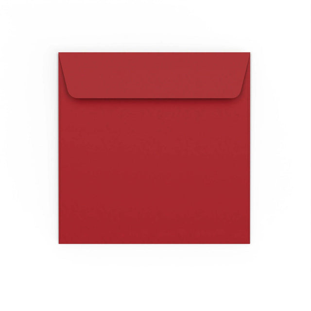 Dark Red Peel & Seal Envelope (155 x 155mm)