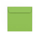 Enveloppe verte vive 155x155 mm