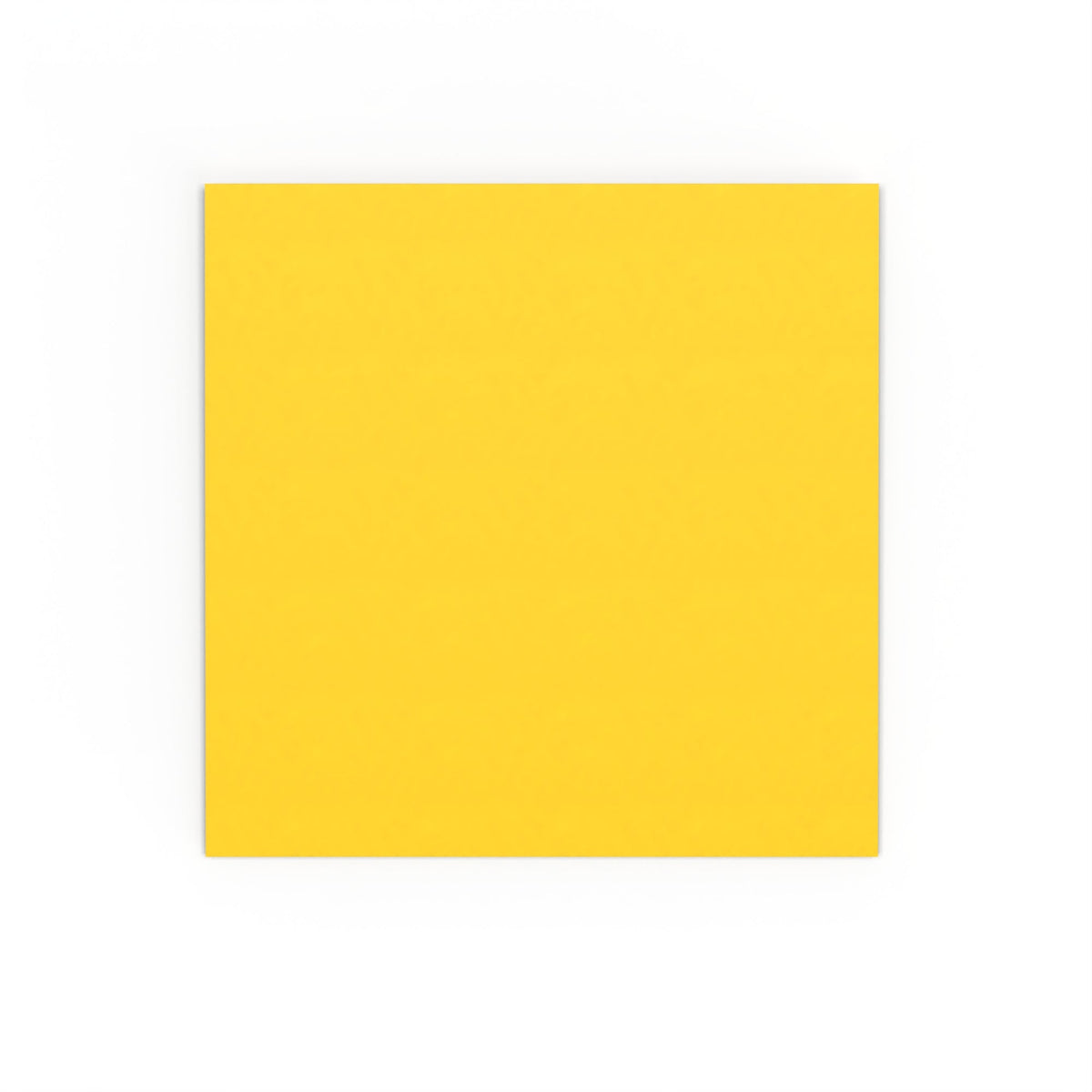 Enveloppe jaune vive 155x155 mm