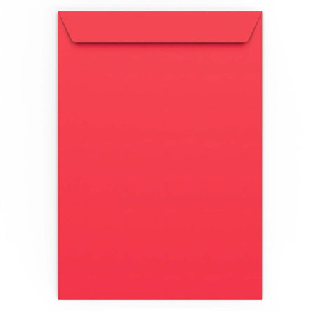 Enveloppe rouge éclatante 324x229 mm (C4)