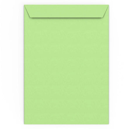 Enveloppe verte pâle 324x229 mm (C4)