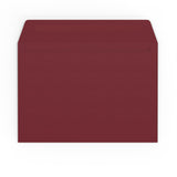 Enveloppes couleur bordeaux