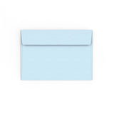 Enveloppe bleue pâle 114x162 mm (C6)
