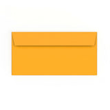 Enveloppe jaune profonde 110x220 mm (DL)