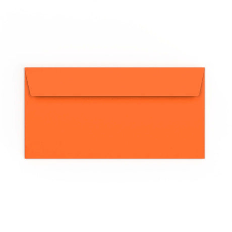 Enveloppe orange 110x220 mm (DL)