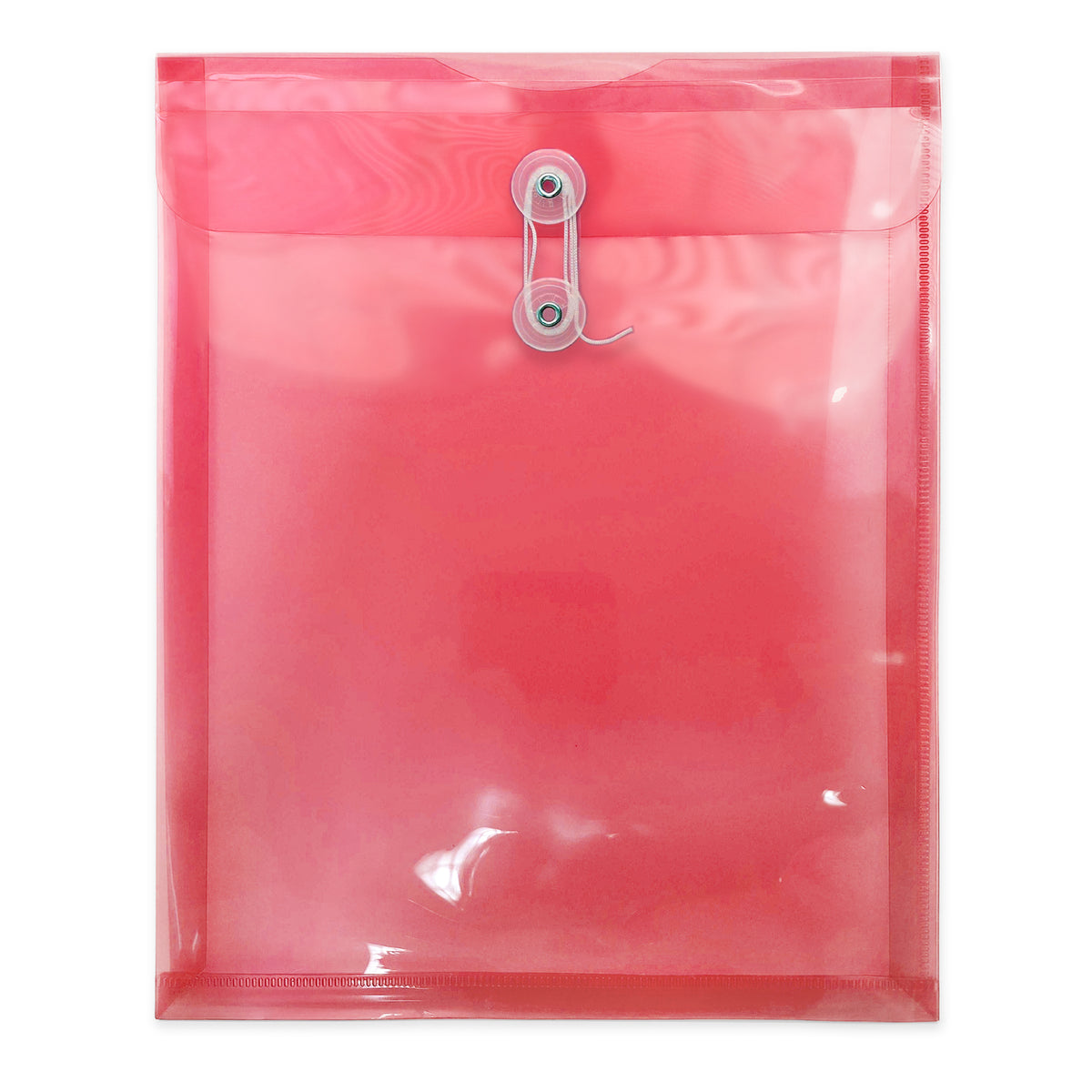 Enveloppe en polypropylène avec soufflet et fermeture japonaise