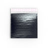 Metallic Finish Bubble Bag Mailers Black 165 x 165 mm