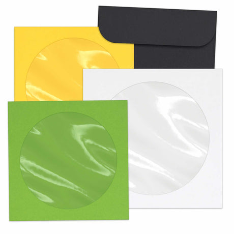 Enveloppes pour CD avec fenêtre