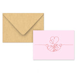 Enveloppes pour la Saint-Valentin ”Partager l'amour” 