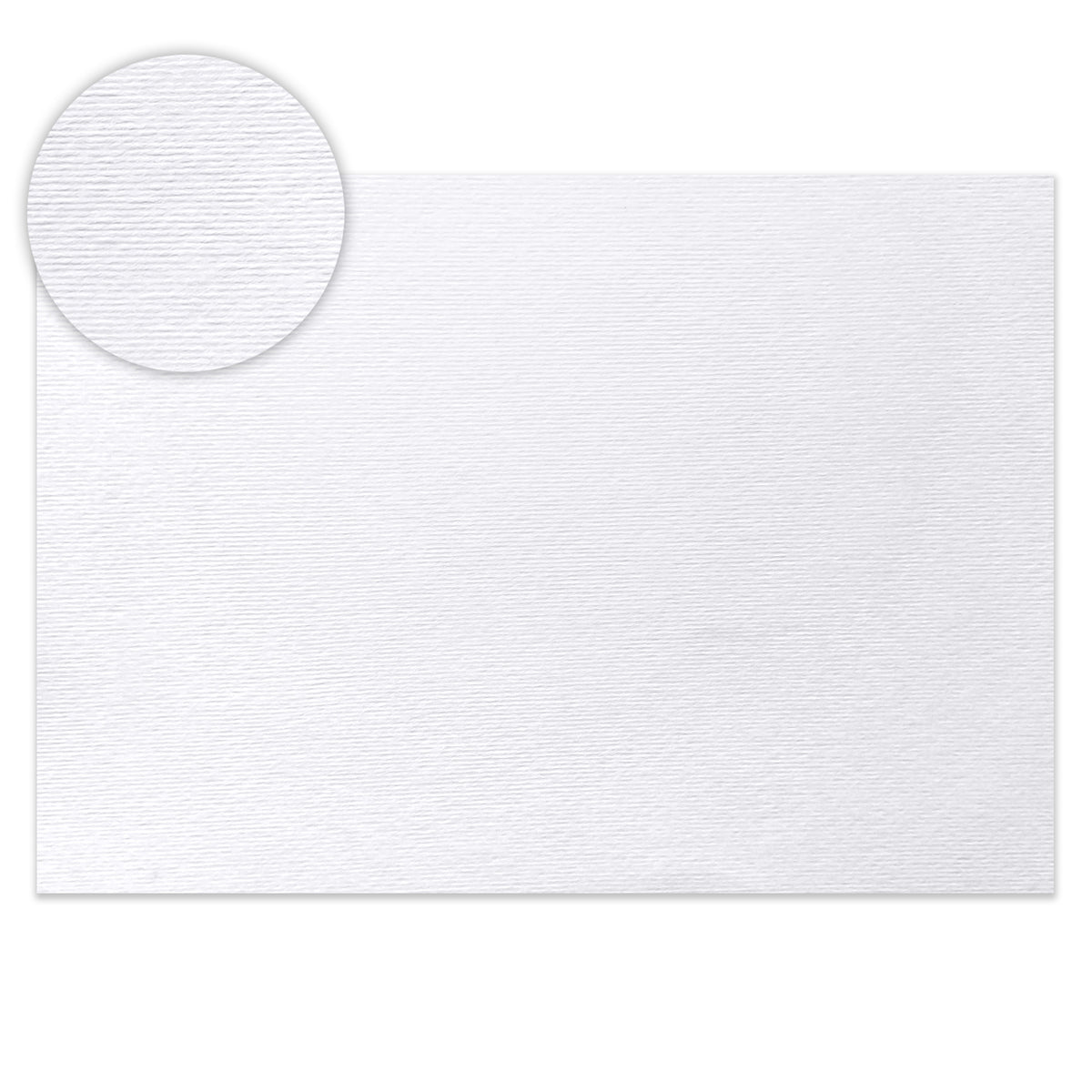 Carte en papier vergé blanc 300gr