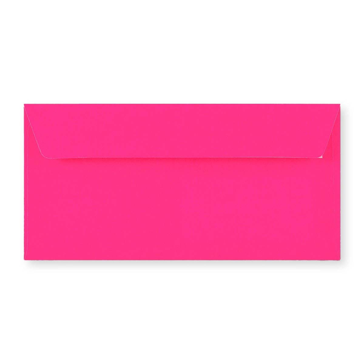 Enveloppe rose néon 110x220 mm (DL)