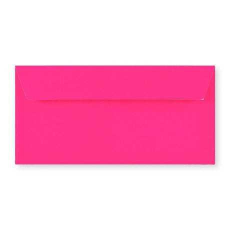 Enveloppe rose néon 110x220 mm (DL)