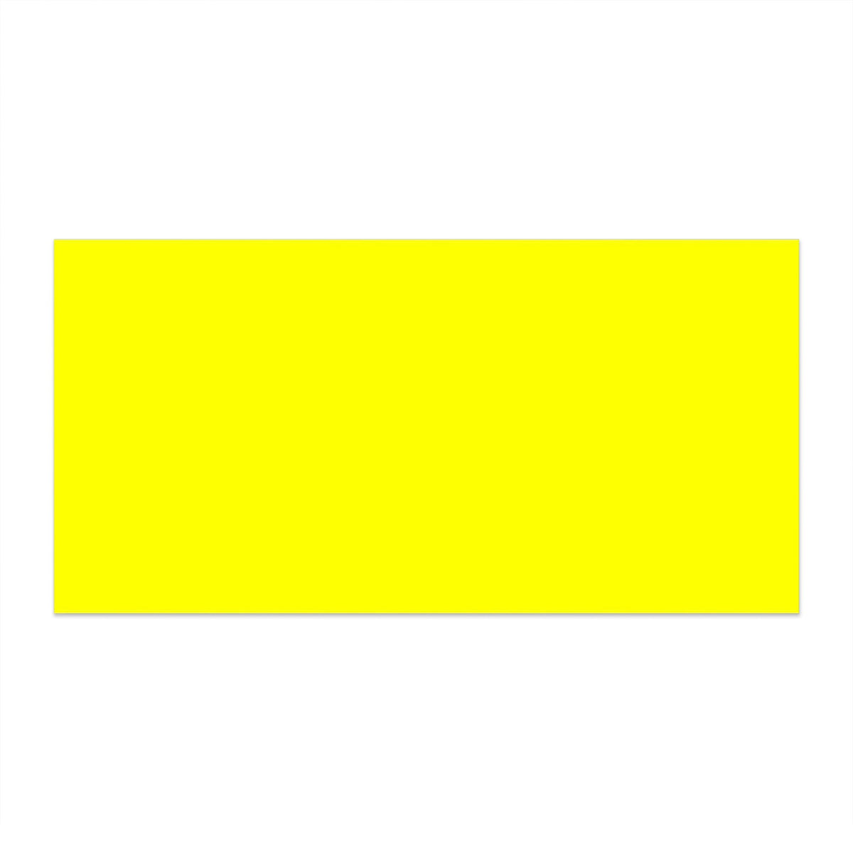 Enveloppe jaune néon avec fenêtre 110x220 mm (DL)