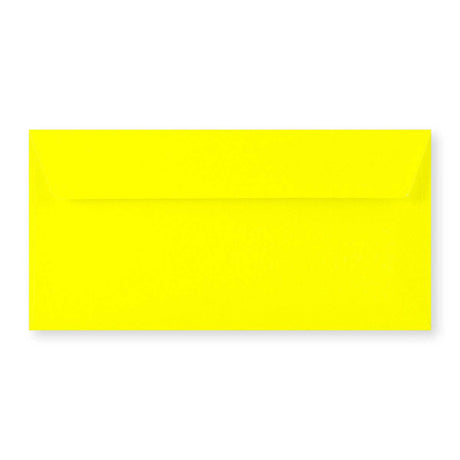 Enveloppe jaune néon 110x220 mm (DL)