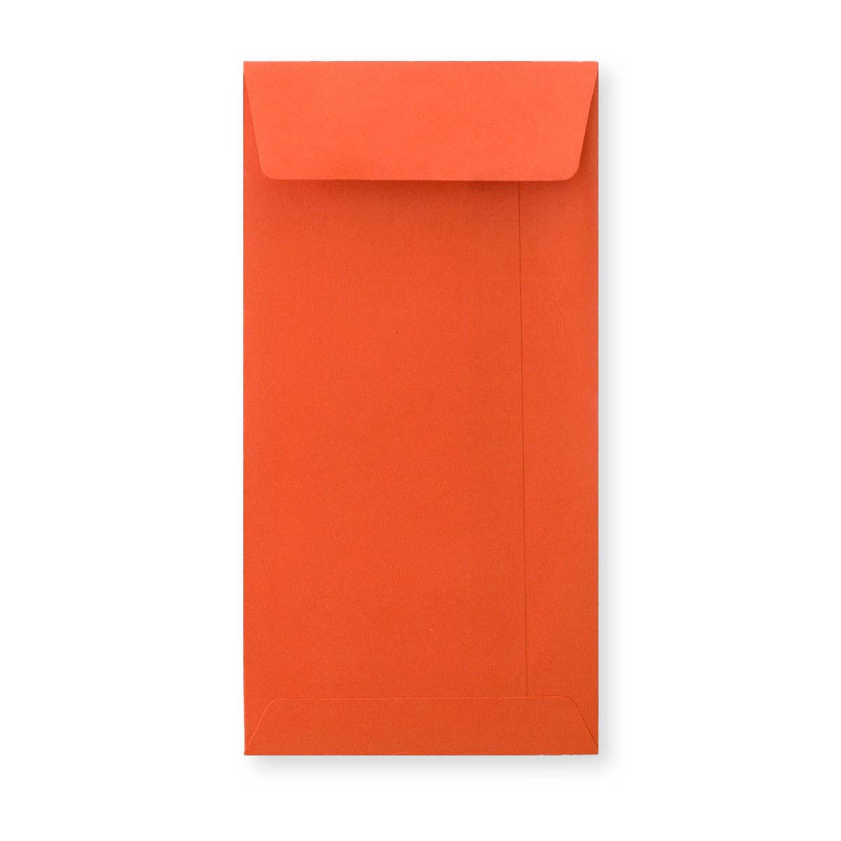 Enveloppe format poche orange 220x110 mm (DL)