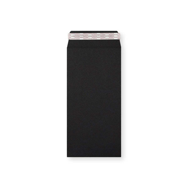 Black Luxury Peel & Seal Envelope (305 x 152mm)
