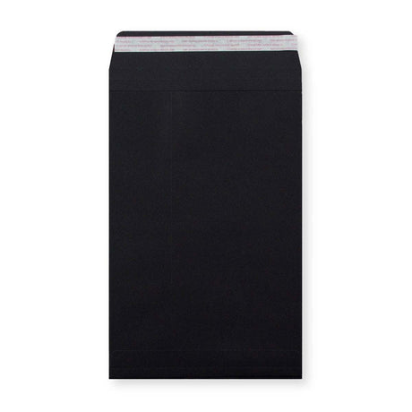 Enveloppe noir à soufflet 324x229x25 mm (C4)