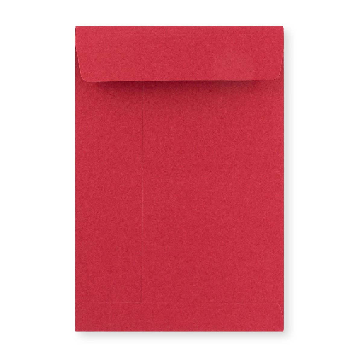Enveloppe rouge foncée à soufflet 324x229x25 mm (C4)