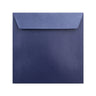 Pearlescent Envelopes Dark Blue 155 x 155 mm Peel and Seal