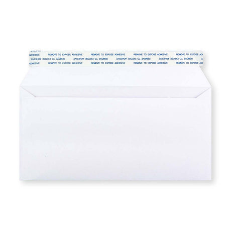 Enveloppe blanche 110x220 mm (DL)
