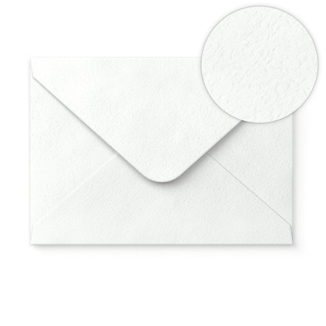 C5 White Hammer Gummed V-Flap Envelope (162 x 229mm)
