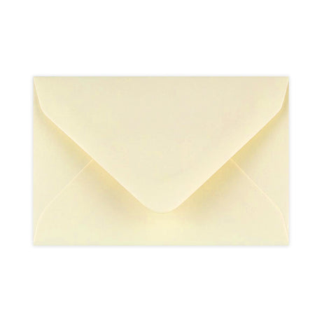 Enveloppe ivoire velin 62x94 mm