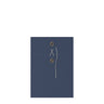 Coloured envelopes with string and washer closure Navy Blue 162 x 114 mm (C6)