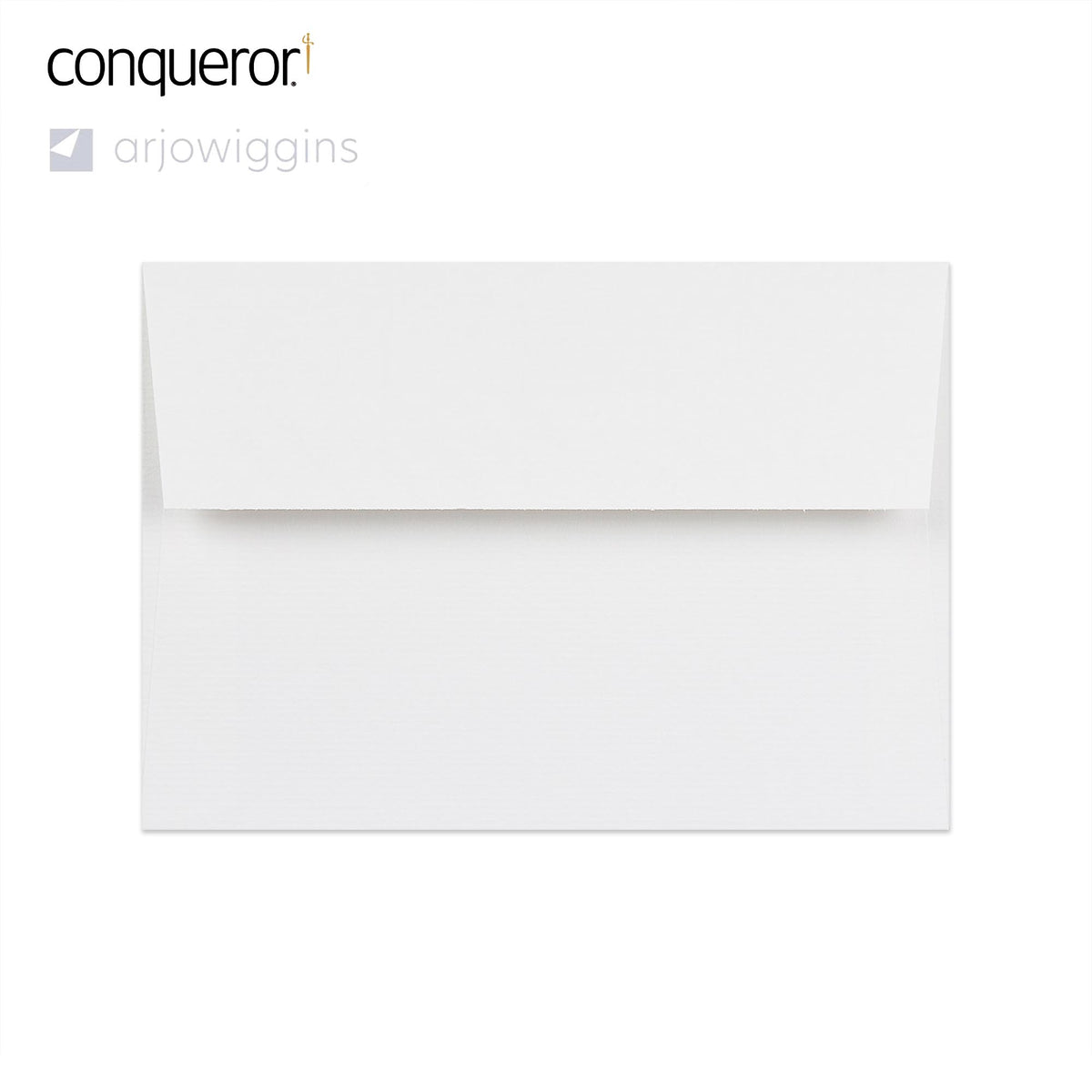 Enveloppe conqueror vergé blanc glacier 114x162 mm (C6)