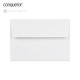 Enveloppe conqueror vergé blanc glacier 114x162 mm (C6)